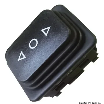 Osculati - Switch (ON) OFF (ON) for SQUARE electric pedestal - 48.749.01 product image