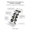 Osculati - Recessed emergency ladder suitable for ISO 15085 and ABYC H-41 standards - 49.525.00 product image