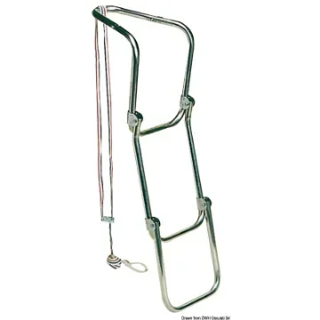 Osculati - Folding rubber dinghy ladder - 49.528.03 product image