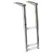 Osculati - Telescopic narrow ladder AISI316 3 white steps - 49.541.23 product image