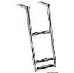 Osculati - Telescopic large ladder AISI316 black 3 steps - 49.541.63 product image