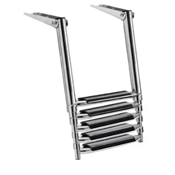 Osculati - Telescopic large ladder AISI316 black 5 steps - 49.541.65 product image