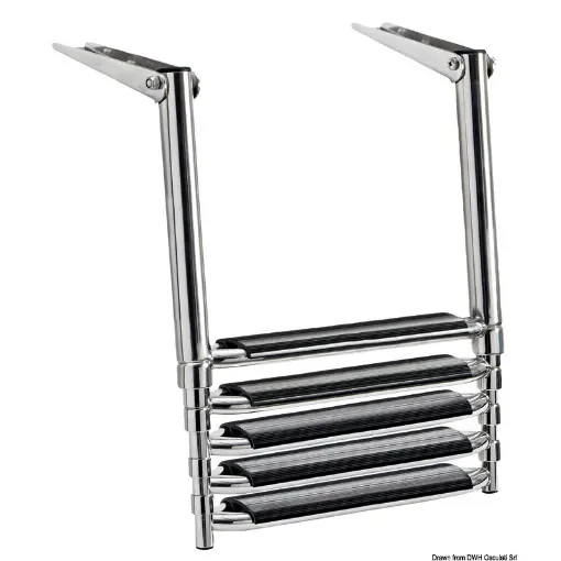 Osculati - BIG telescopic ladder for platform 5 steps - 49.541.75 product image