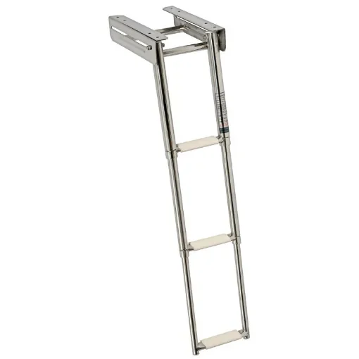 Osculati - Telescopic foldaway standard narrow AISI316 3 step - 49.543.33 product image