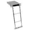Osculati - Foldaway ladder standard AISI316 3 steps - 49.544.03 product image
