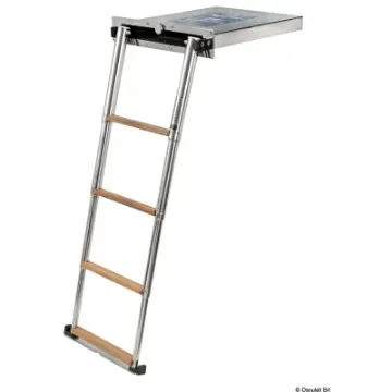 Osculati - TOP LINE hidden telescopic ladder - 49.550.04 product image