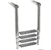 Osculati - 4-step telescopic ladder for platforms oval tubes - 49.555.04 product image