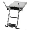 Osculati - EasyUp built-in telescopic ladder with railings - 49.569.04 product image