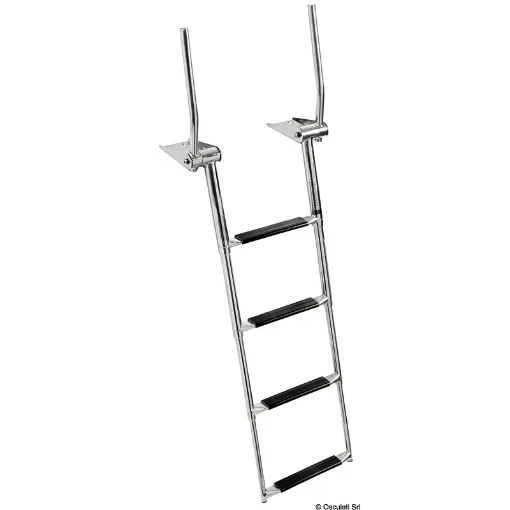 Osculati - EasyUp Telescopic ladder with handles for installation above the bathing platform - 49.575.04 product image