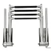 Osculati - EasyUp Telescopic ladder with handles for installation above the bathing platform - 49.575.04 product image