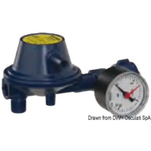 Osculati - 30-Mb pressure regulator with monemeter - 50.013.12 product image