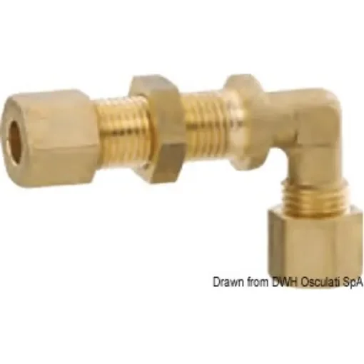 Osculati - 90&amp;#176; bulkhead fitting - 50.013.41 product image