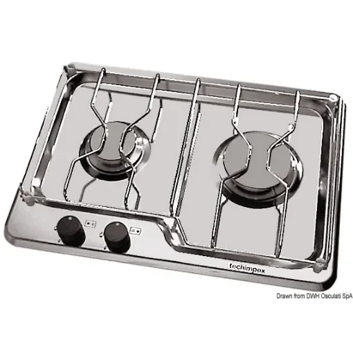 Osculati - Techimpex hob unit 2 burners - 50.100.52 product image