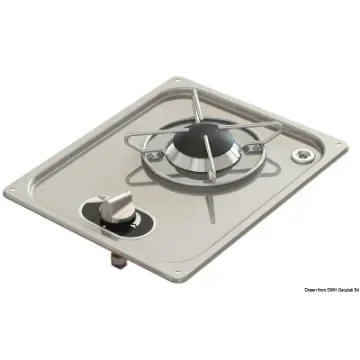 Osculati - Recess-fit SS cocktop 323x263 mm - 50.102.43 product image