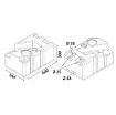 Osculati - Waste water tank w/macerator 12 V 50 l - 50.141.50 product image
