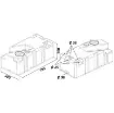 Osculati - Waste water tank w/macerator 12 V 70 l - 50.141.70 product image