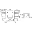 Osculati - Waste water tank, for bulkhead mounting - 50.145.60 product image