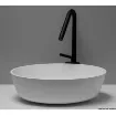 Osculati - Countertop round sink in Ocritech white &amp;#216; 300 mm - 50.183.01 product image