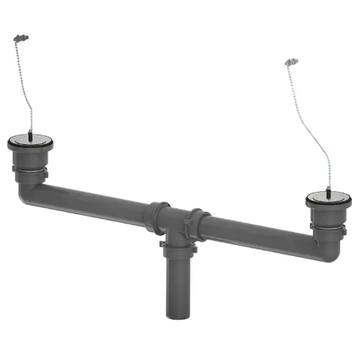 Osculati - Kit of drains with chain plug and drain pipes - 50.185.40 product image