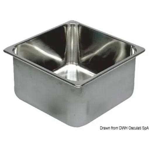 Osculati - SS rectangular sink 360x360x150 mm - 50.187.33 product image