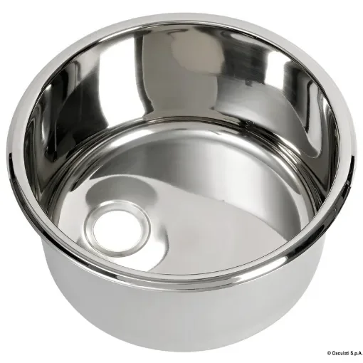 Osculati - SS mirror polished round sink 330x180 mm - 50.187.36 product image