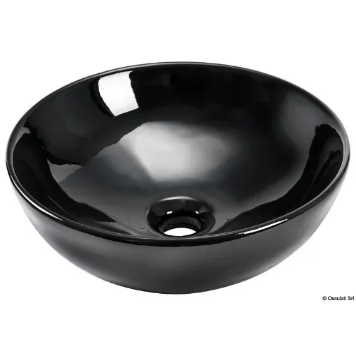 Osculati - Hemispheric ceramic sink black 365 mm - 50.188.88 product image
