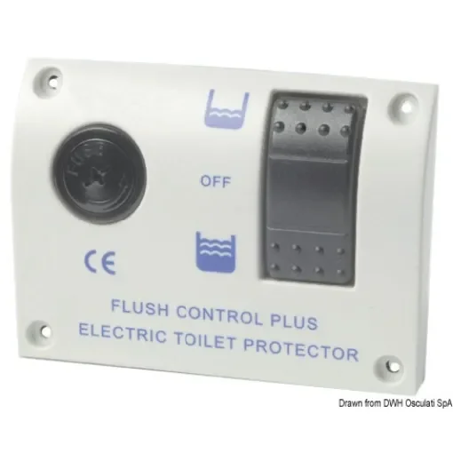 Electric control panel, universal size for electric toilets product image