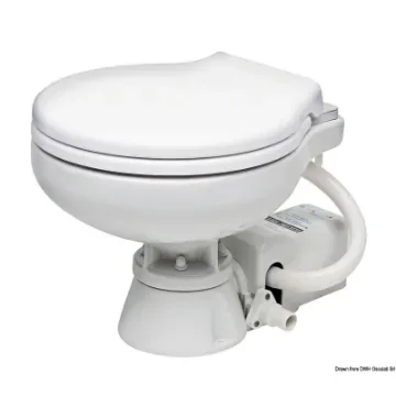 Osculati - Electric toilet w/white plastic seat - 50.207.13 product image