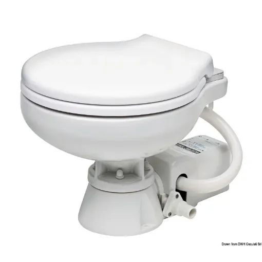 Osculati - Electric toilet w/white plastic seat - 50.207.13 product image