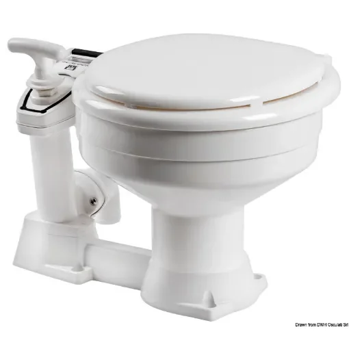 Osculati - RM69 ultra-lightweight manual toilet - 50.207.48 product image