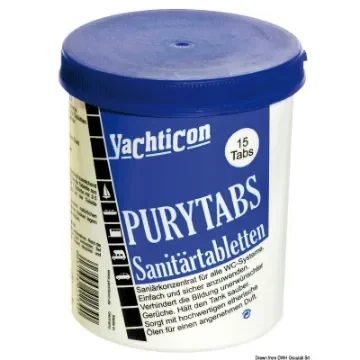 Osculati - YACHTICON Pury Tabs for toilets - 50.209.54 product image