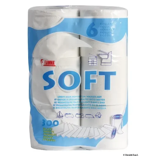 Osculati - Aqua Soft water-soluble toilet paper - 50.210.00 product image