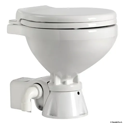 Osculati - SILENT Compact WC standard bowl 12 V - 50.212.01 product image