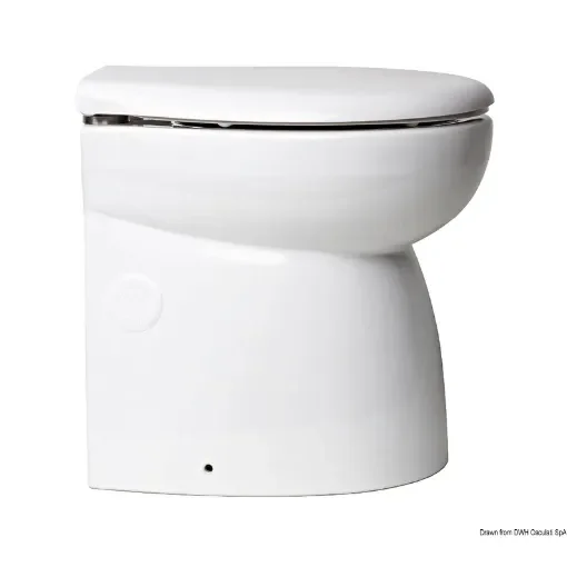 Osculati - Faired electrical WC porcelain bowl high 12 V - 50.213.03 product image