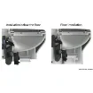 Osculati - TECMA electric toilet Silence Plus 2G bidet 12 V - 50.227.05 product image