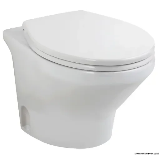 Osculati - TECMA Compass Short electric toilet bowl 12V - 50.229.03 product image