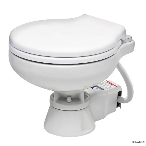 Osculati - Evolution Space Saver electric toilet unit 12 V - 50.245.12 product image
