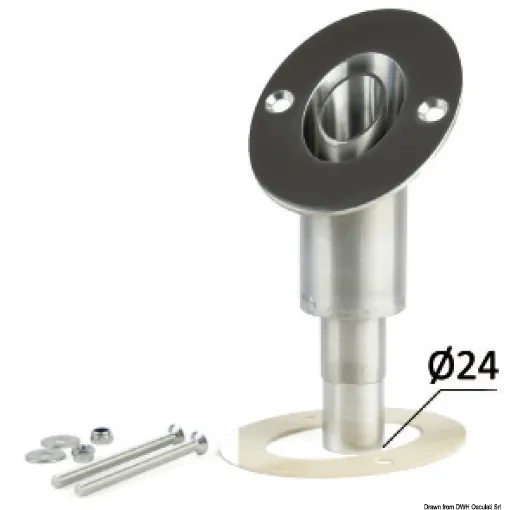 Osculati - Skin fitting slanted &amp;#216; 24 mm - 50.255.03 product image
