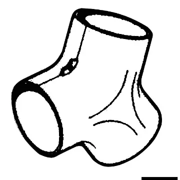 Osculati - Y-joint for air canalisation &amp;#216; 75 mm - 50.263.06 product image