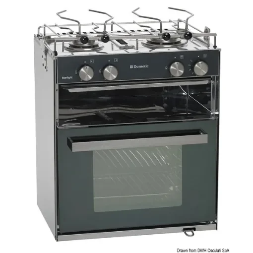 Osculati - DOMETIC Slim Starlight gas cooker 2 burners - 50.366.22 product image
