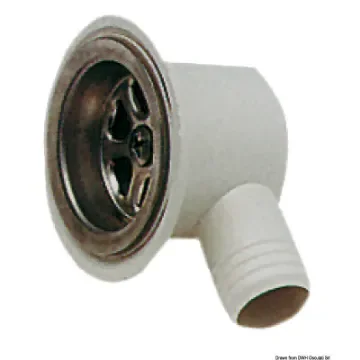 Osculati - SMEV drain outlet 90&amp;#176; - 50.530.00 product image