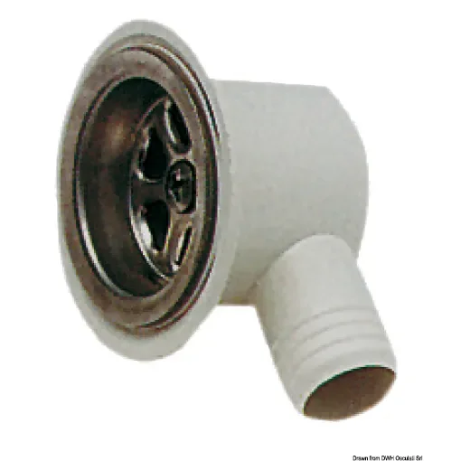 Osculati - SMEV drain outlet 90&amp;#176; - 50.530.00 product image