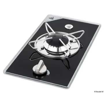 Osculati - Gas hob N.1 pyroceram burner 365 x 195 mm - 50.706.10 product image