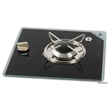 Osculati - Gas hob N.1 pyroceram burner 320 x 285 mm - 50.706.11 product image