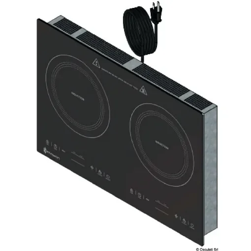Osculati - Induction hob dual burner 110V - 50.706.61 product image