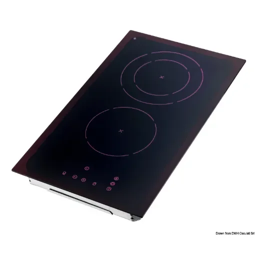 Osculati - Glass ceramic hob unit 2 burners - 50.707.82 product image