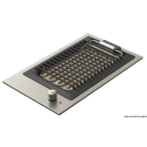 Osculati - Satin-finish stainless steel electric barbecue - 50.709.09 product image