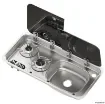 Osculati - Built-in double hob - right sink w/ glass cover and mixer - 50.714.03 product image