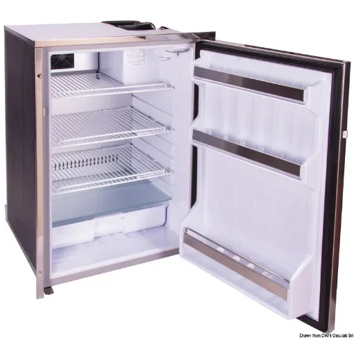 Osculati - ISOTHERM 130-l refrigerator with stainless steel front panel - 50.827.14 product image