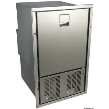 Osculati - Icemaker white inox clean touch AC/DC WT 230V AC - 12/24 DC - 50.843.01 product image